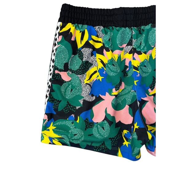 ADIDAS Originals X HER STUDIO LONDON Shorts Multicolor 90s Floral Tropic Size S - Picture 7 of 9